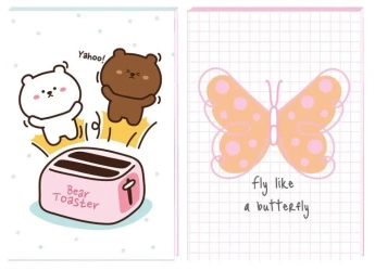 Notes A6/30K z poddrukiem No name-dziewcz (12szt) - Beniamin