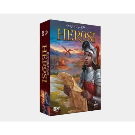 Kartografowie: Herosi + minidodatek umiejętności 2 - Ogry Games