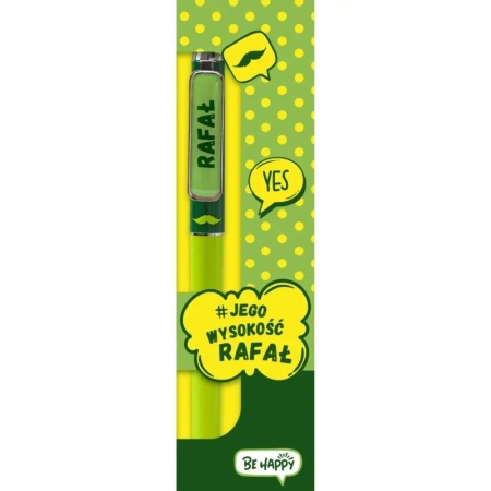 Długopis Pop Art - Rafał - Be-Happy Gifts