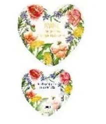 Laurka dwustronna Serce Dziadek - Ogródek dziadka - Henry