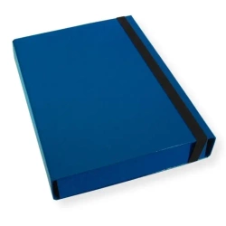 Teczka A4 skrzydłowa 5cm niebieska - Penword