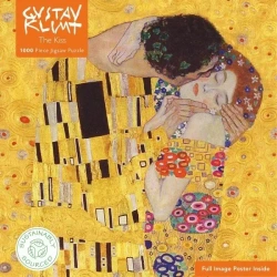 Puzzle 1000 Pocałunek Gustav Klimt - Flame Tree
