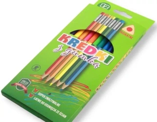 Kredki ołówkowe 12 kolorów - Penword