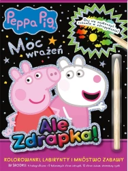 Peppa Pig. Ale zdrapka! cz.4 Moc wrażeń - praca zbiorowa