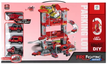 Parking. Auta straży pożarnej - Mega Creative