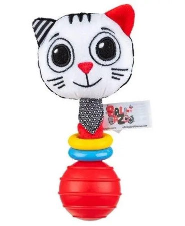 Grzechotka sensoryczna Kotek - Balibazoo