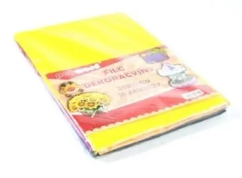 Filc dekoracyjny mix kolorów 20x30cm 10szt - Penword