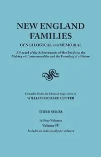 New England Families - William Richard Cutter