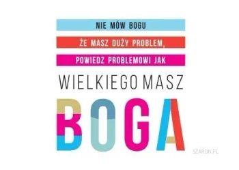 Magnes na lodówkę - Nie mów Bogu - Szaron