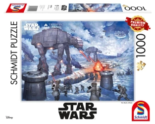 Puzzle 1000 PQ T. Kinkade Star Wars Bitwa o Hoth 110802 - Schmidt Puzzle