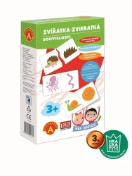 Puzzle Zwierzątka zabawa i nauka CZ/SK ALEX - Alexander