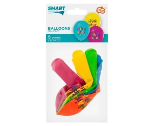 Balony Happy Birthday 30cm 5szt - Godan