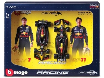 Bburago Model 1:43 Red Bull RB20 2024 2-pak 18-38099
