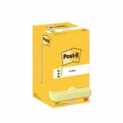 Karteczki samoprzylepne żółte 76x76mm 12x100K - Post-It