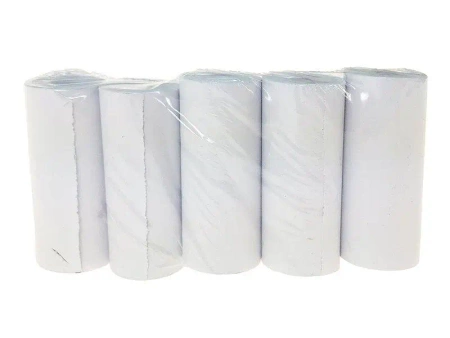 Papier termiczny biały 5,5x2,5cm 5 rolek - ADAR