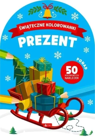 Prezent. Świąteczne kolorowanki - praca zbiorowa