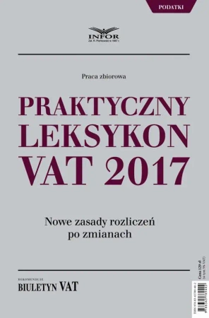 eBook Praktyczny leksykon VAT 2017 - Infor Pl