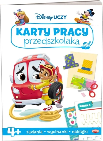 Disney Uczy. Karty pracy przedszkolaka - praca zbiorowa