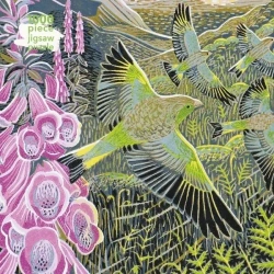 Puzzle 1000 Naparstnice i zięby Annie Soudain - Annie Adult Jigsaw Puzzle Soudain: Foxgloves and Finches : 1000-piece Jigsaw Puzzles Jigsaw