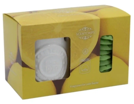 Zestaw - kominek i wosk zapachowy Citronella - ScentChips