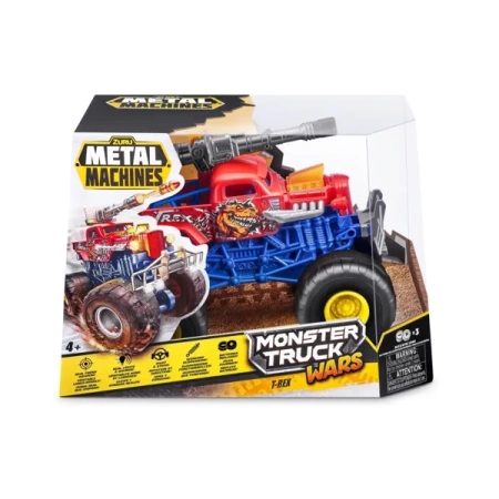 Pojazd Monster Truck seria 1, karton 6 sztuk - ZURU Metal Machines