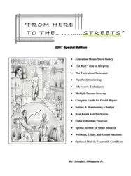 From Here to the Streets - Chiappetta Joseph L. Jr.