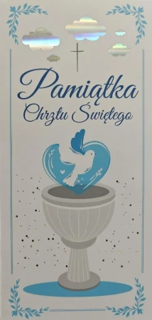 Karnet Chrzest chłopiec - YEKU