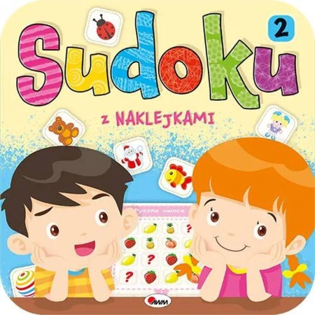 Sudoku z naklejkami 2 - Opracowanie zbiorowe