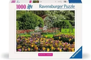 Puzzle 1000 Ogrody Keukenhof - Ravensburger