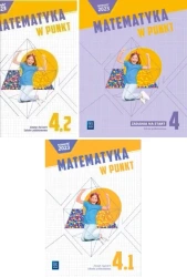 Matematyka w punkt 4 zeszyt ćwiczeń cz.1+2 + Zadania na start - Aleksandra Szklarska