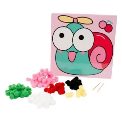 Mozaika pomponowa Ślimak - Fandy