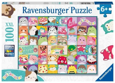 Puzzle dla dzieci 100 Squishmallows - Ravensburger