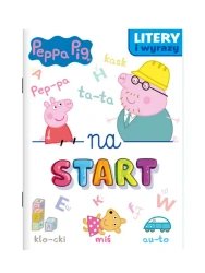 Świnka Peppa Na start Litery i wyrazy - opracowanie zbiorowe