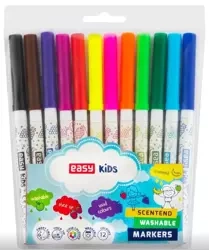 Pisaki spiralne zapachowe 12 kolorów EASY - Easy Stationery
