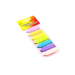 Zakładki indeksujące 12x45mm 7x25szt papierowe - Penword