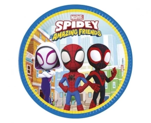 Talerzyki papierowe Spidey & His Amazing.. 23cm - Godan