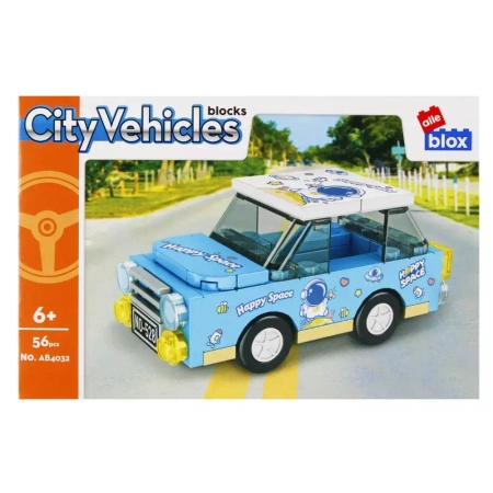 Klocki konstrukcyjne Alleblox City 56el 19x7x5 Osob pudełko