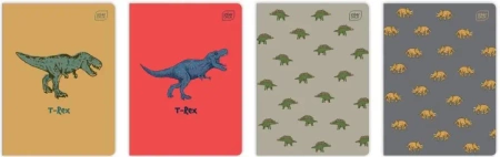 Zeszyt A5 32 M 70g UV Dinozaurus - INTERDRUK