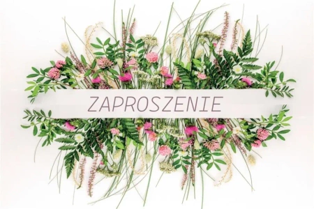 Zaproszenie Uniwersalne (10szt) - Trend