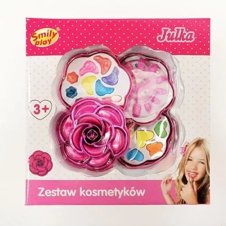 Zestaw kosmetyków Kwiat 4 el. - Smily Play