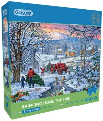 Puzzle 100 XXL Wyprawa po choinkę - Gibsons