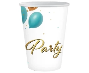 Kubeczki papierowe Party 250ml 6szt - Godan