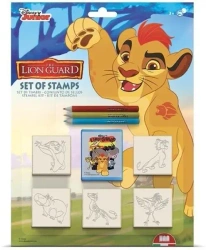 Król Lew - Pieczątki 5szt - Multiprint