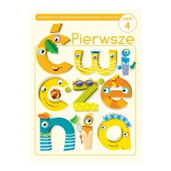 Pierwsze ćwiczenia. Część 4. Ćwiczenia do elementarza MEN - Marta Buk-Cegiełka