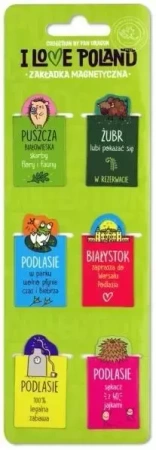 Zakładki magneyczna ILP Podlasie ILP-ZAK-S-POD-01 - Pan Dragon