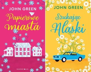 Pakiet x3 Szukając Alaski+ Papierowe miasta+ Żółwie aż do końca John Green - John Green