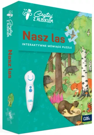 Czytaj z Albikiem Puzzle Nasz Las