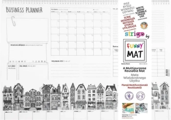 Mata transparentna Business Planer Funny Mat - Strigo