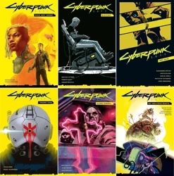 Cyberpunk 2077 KOMIKSY 1-6 Trauma + Głos + Johnny + Sny + Słowo + BLACKOUT - Aleksandra Motyka, Marcin Blacha