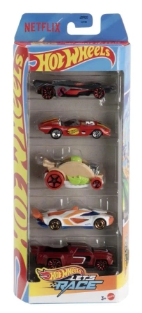 Hot Wheels Let's Race Na start! 5-pak (12szt) - Mattel
